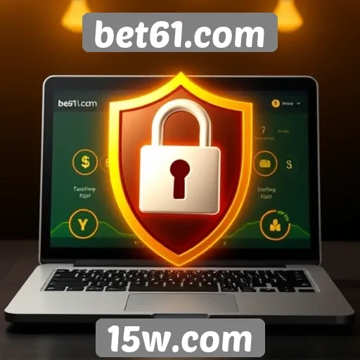Recursos de segurança no site bet61.com